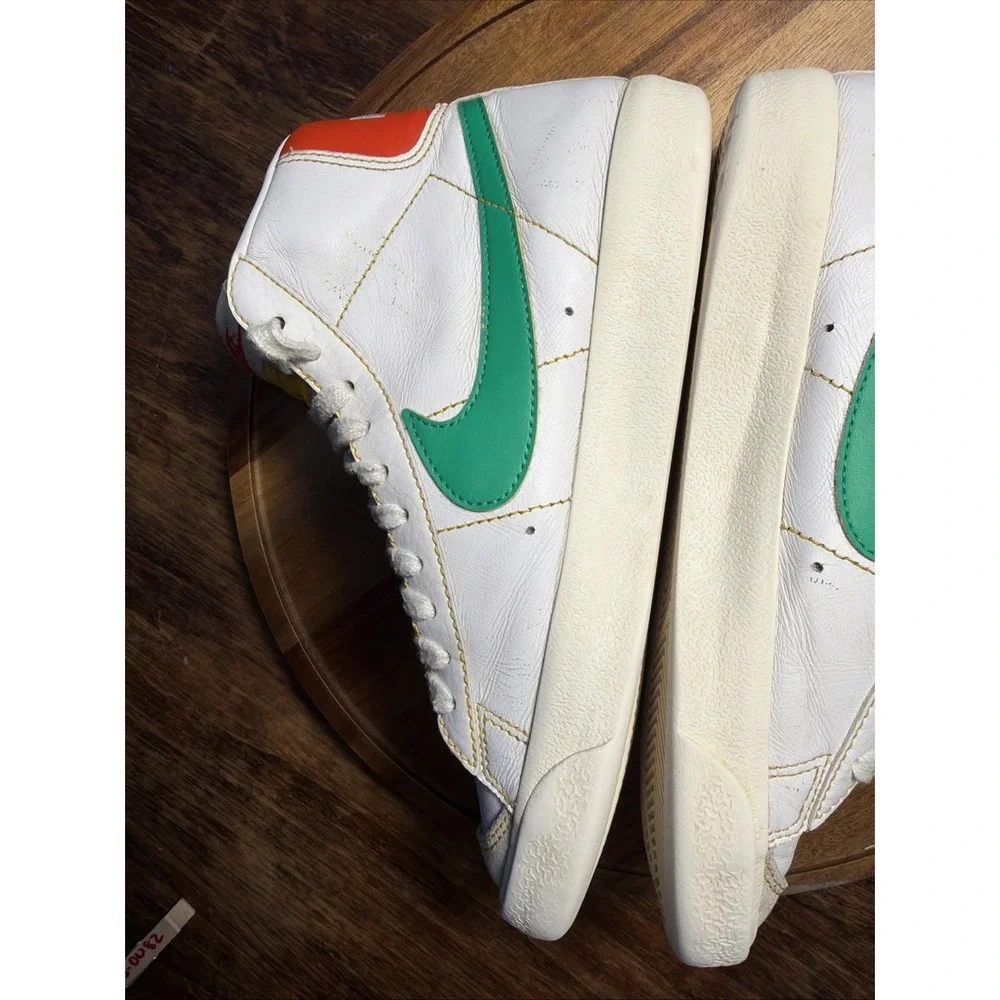 Nike Kids Blazer Mid 77 DD9528-100 Multicolor Lace-Up Sneaker Shoes Size 4.5Y